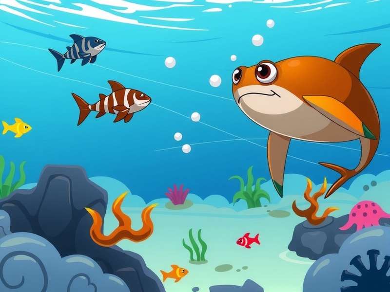 Marine Keepers India game hero image showing ocean conservation